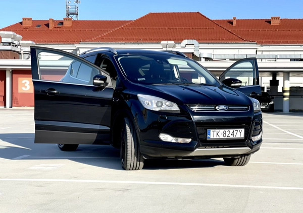 Ford Kuga cena 39500 przebieg: 177000, rok produkcji 2014 z Kielce małe 562